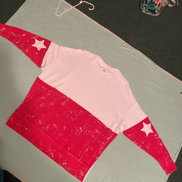 Crown & Ivy comfy oversized top hi-lo side vents size L unique design EUC - Picture 11 of 15